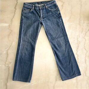 Banana Republic Low-Rise Bootcut Light Blue Denim Jeans